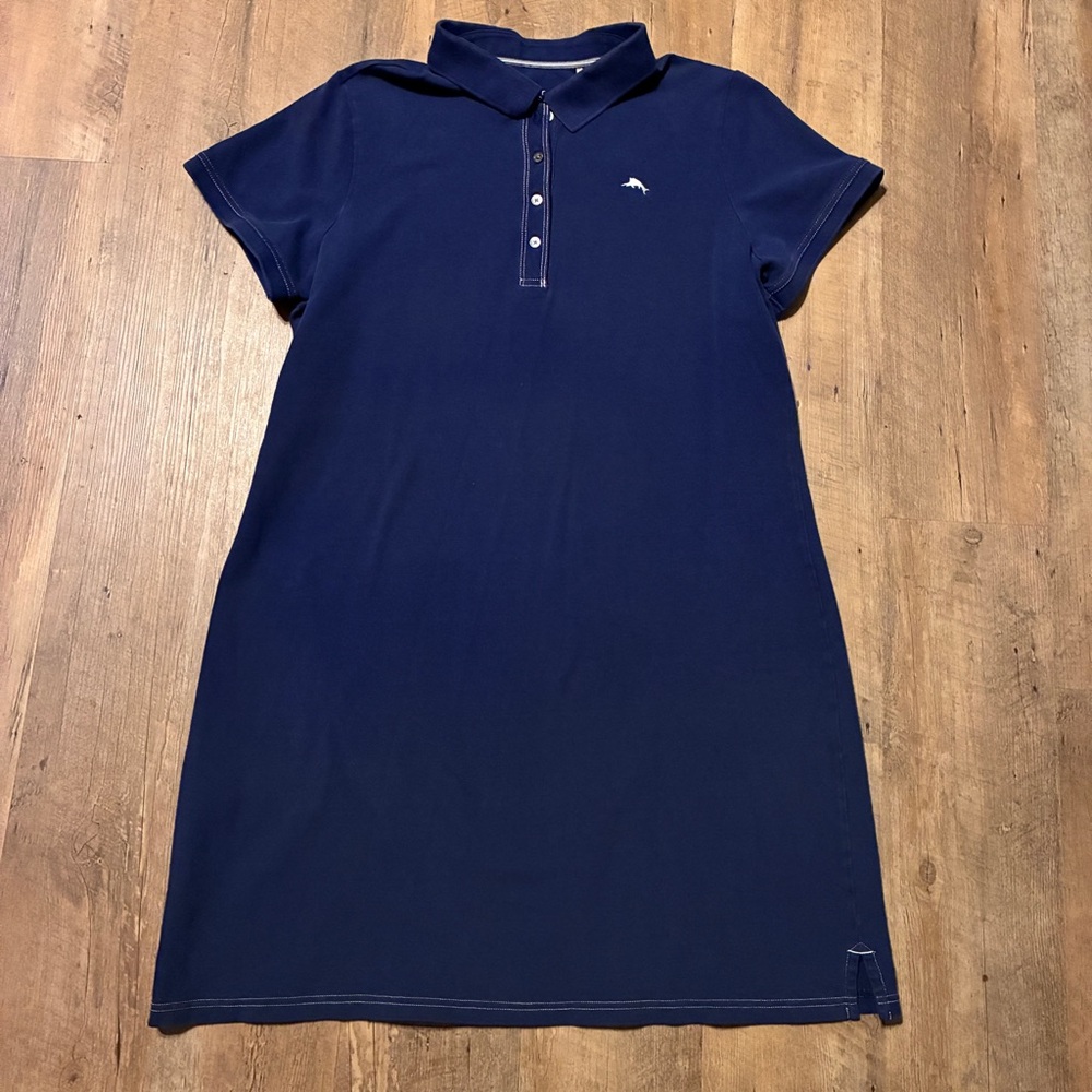 Tommy Bahama Navy Polo Mini Dress